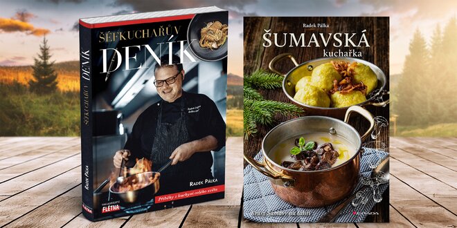 Kuchařské knihy od šéfkuchaře Radka Pálky