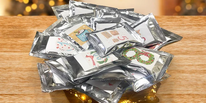 Adventní kalendář pro milovníky čajů: 24 sáčků