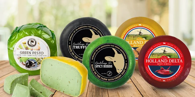 380g baby gouda z kravského, kozího i ovčího mléka