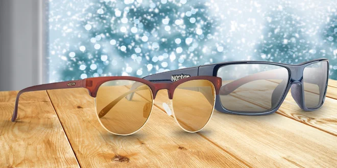 Polarizační brýle: různé tvary skel i barvy obrouček