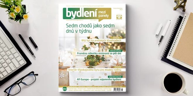 Předplatné časopisu Bydlení mezi panely i s knihou