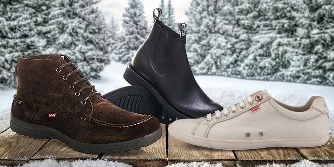 Pánské boty na podzim i zimu: Levi's i Lumberjack