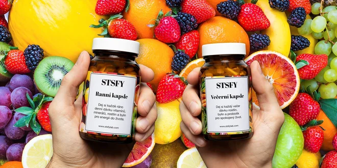Inovativní doplňky stravy STSFY v dárkovém balení