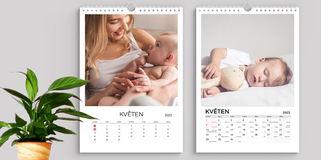 Nástěnné kalendáře s fotkami: A3, se jmény i plánovací