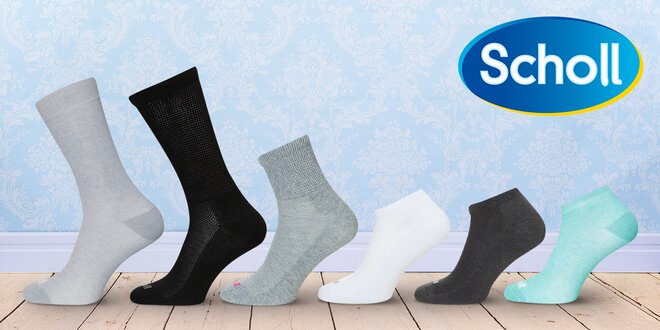 Pohodlné ponožky SCHOLL z hydrofilního materiálu