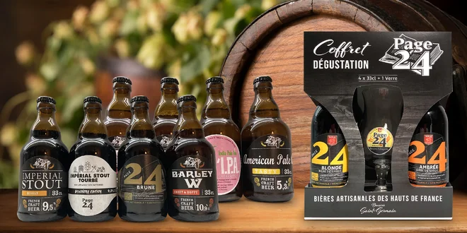 Balíčky zahraničních piv třeba i v dárkovém boxu