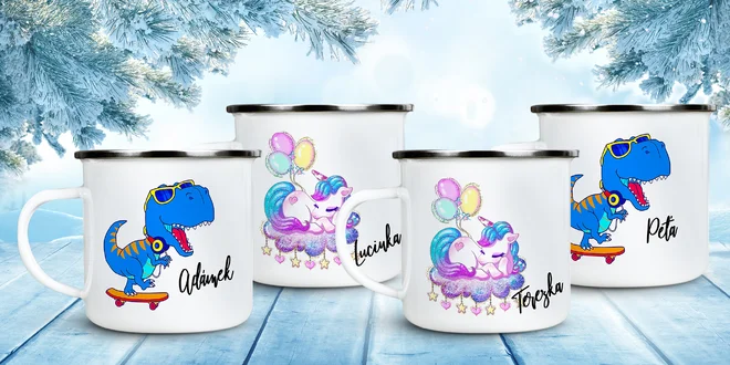 Dětské plecháčky se jménem pro kluky i holky