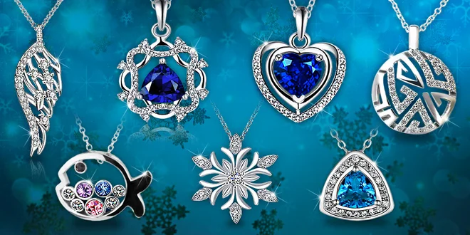 Náhrdelníky a náušnice s krystaly Swarovski a zirkony
