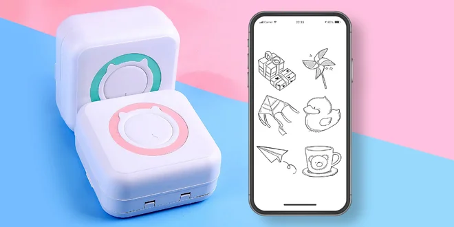 Mini termotiskárna k mobilnímu telefonu