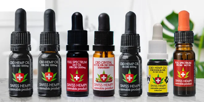 Léčivá síla konopí: 5–30% CBD oleje