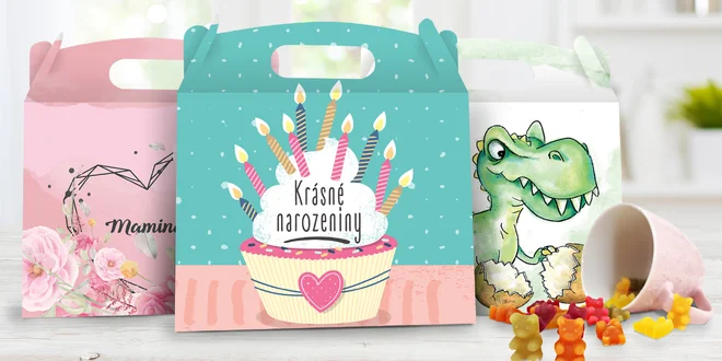 Dárkové boxy čajových medvídků i s jednorožci