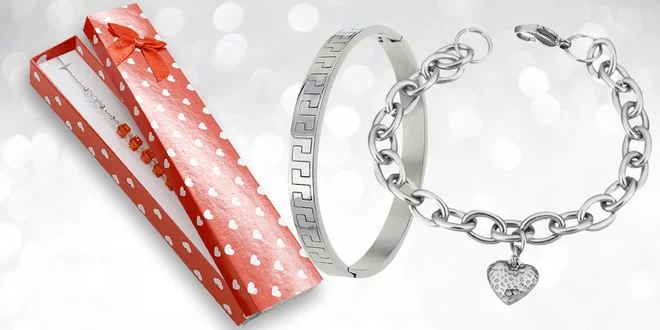 Náramky z chirurgické oceli s různými motivy