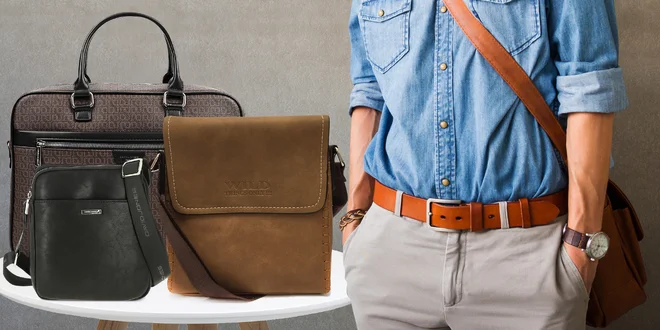 Pánské crossbody tašky i business brašny David Jones