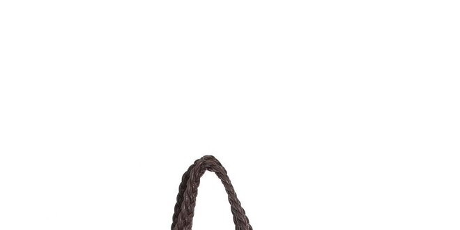Dámská tyrkysová kabelka Moow s ozdobným prošíváním