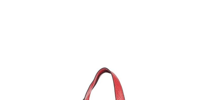 Dámská zářivě červená kabelka Moow