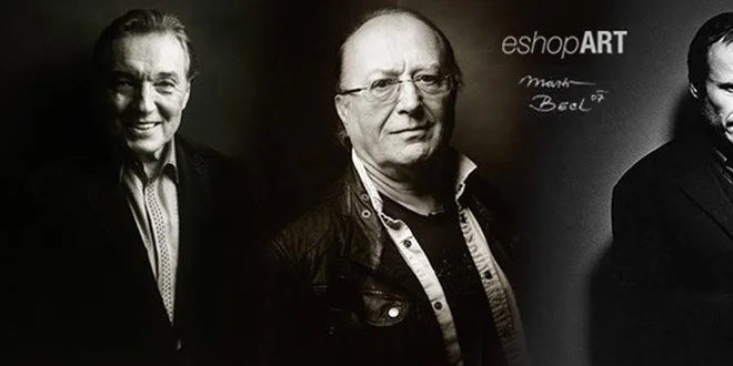 Umělecké portréty slavných od M. Becka (40×30 cm)