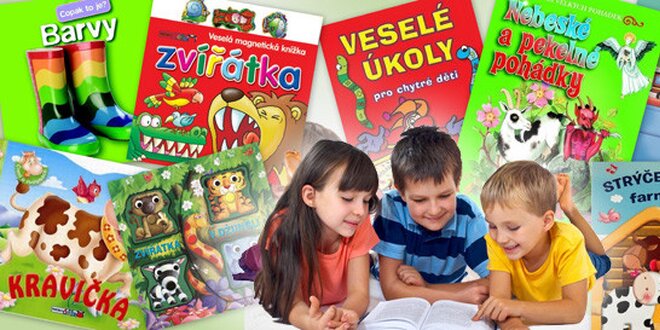 Oblíbené interaktivní knížky pro děti od nakladatelství Rebo