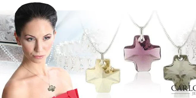 Náhrdelníky Swarovski- tři druhy