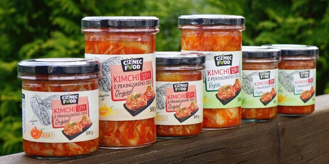 Kimchi: original i vegan, různé pálivosti