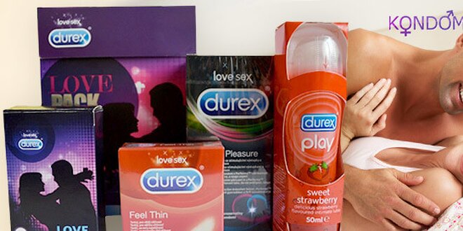 Vánoční balíčky kondomů Durex a Pasante