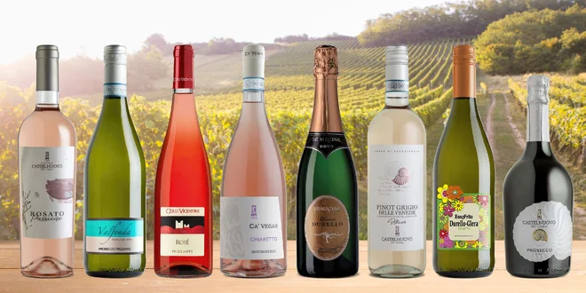 Šumivá a růžová vína: prosecco, rosé a frizzante