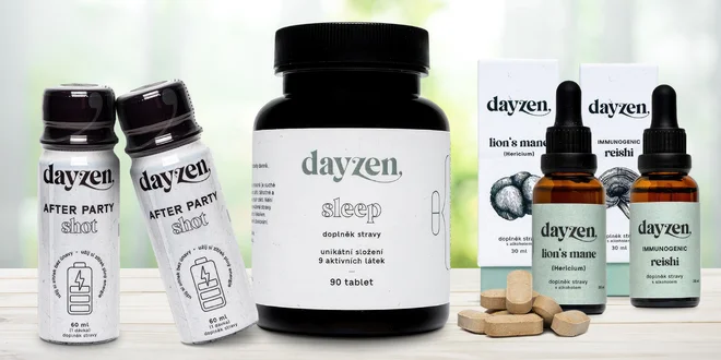 Doplňky stravy Dayzen: na imunitu i soustředění
