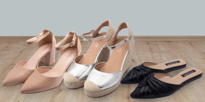 Dámské sandály, pantofle i lodičky z Itálie
