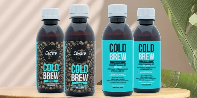 Letní kávové osvěžení: cold brew ze 100% arabiky