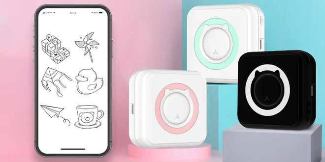 Mini termotiskárna k mobilnímu telefonu