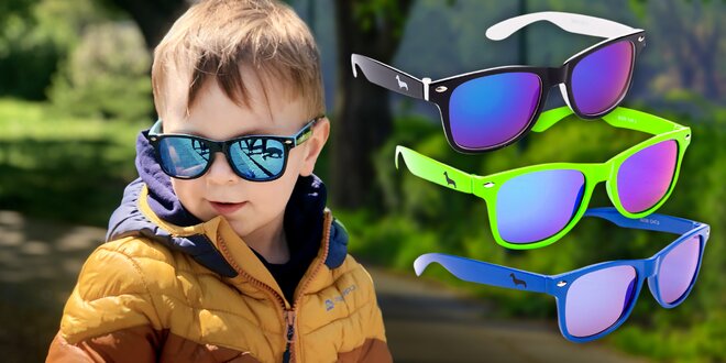 Dětské sluneční brýle Kašmir Way v mnoha barvách