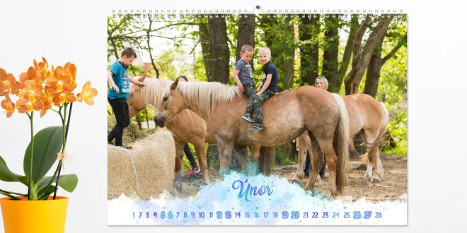 Fotokalendáře pro rok 2024: nástěnné i stolní