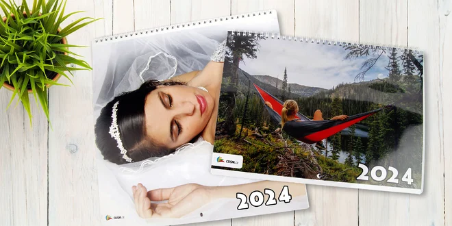 Nástěnné a stolní fotokalendáře v 9 formátech