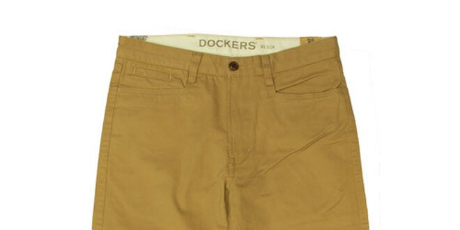 Pánské béžové kalhoty Dockers