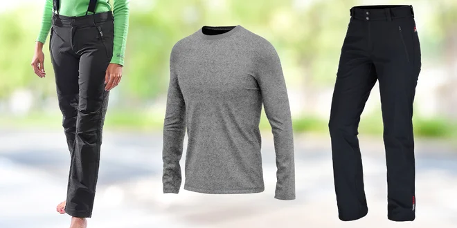 Outdoorové oblečení Rejoice a Northfinder