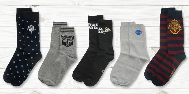 Ponožky pro pány i dámy: různé délky, vzory