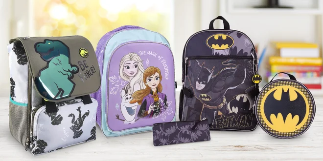 Dětské školní batohy: Disney, Marvel i Minecraft