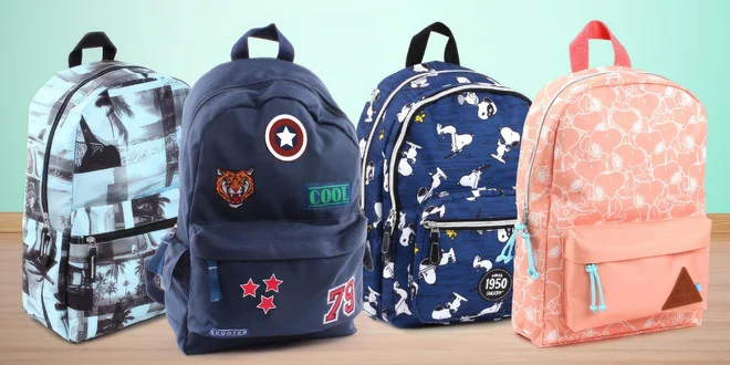 Do školy i na výlety: batohy pro holky i kluky