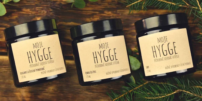 Moje Hygge: sójové svíčky s esenciálními oleji