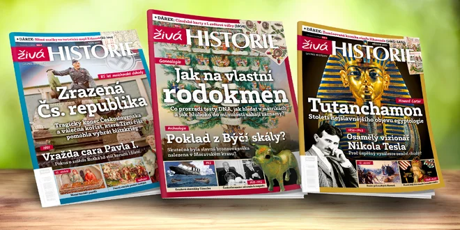Kompletní ročník magazínu Živá historie 2023