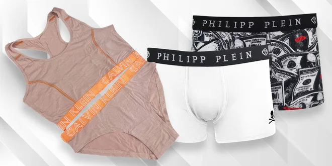 Pánské a dámské spodní prádlo: Calvin Klein i Diesel