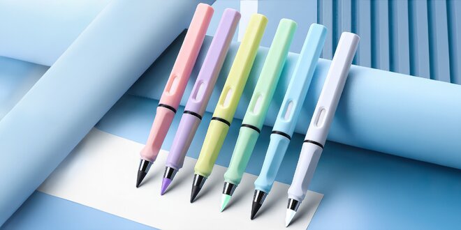 Nekonečné tužky či pastelky s náhradními hroty