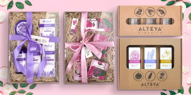 Dárkové balíčky kosmetiky pro péči o celé tělo