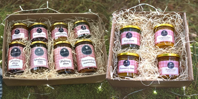 České hořčice, chutney a džemy i v dárkovém balení