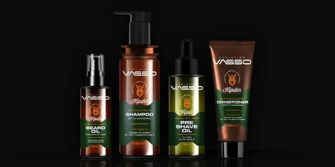 Pánská kosmetika pro vousy, vlasy i pleť