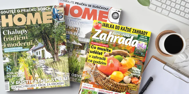 Roční předplatné časopisu Home o bydlení s dárkem