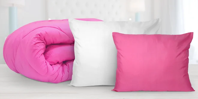 Polštáře a přikrývky z ovčí vlny: různé barvy