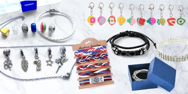 Náramky a sady na výrobu šperků nejen pro děti