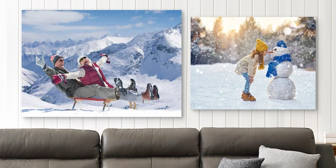 Obraz z vlastní fotografie: 20 × 30 až 100 × 100 cm