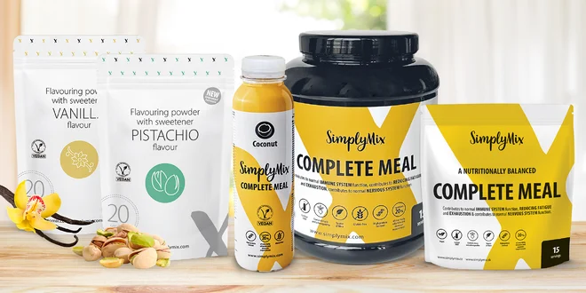 SimplyMix: hotové nápoje, koktejl i příchutě