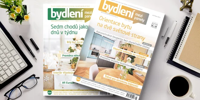 Předplatné časopisu Bydlení mezi panely s bonusy